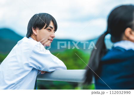 スクールライフ(屋上の高校生)の学校生活イメージ スクールライフ(屋上の高校生)の学校生活イメージ 112032990