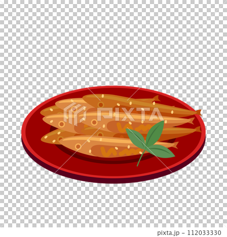 おせちの田作りのイラスト 112033330