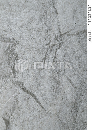 和紙による岩石イメージの背景素材 112033839
