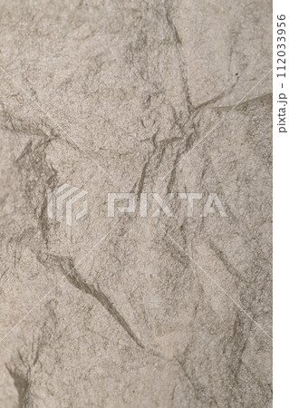 和紙による岩石イメージの背景素材 112033956