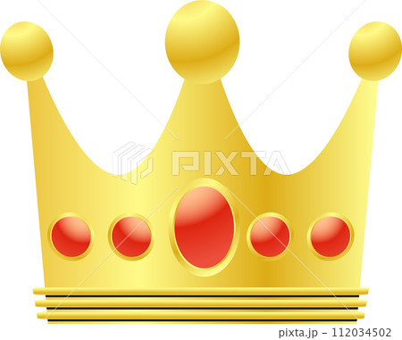 The Gold Crown for king or royalty concept The Gold Crown for king or royalty concept 112034502