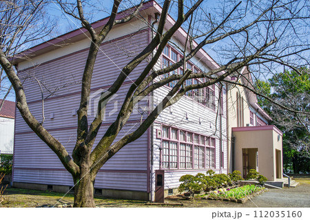 東京都　府中市郷土の森博物館　旧府中尋常高等小学校　昭和10年建築の小学校 112035160