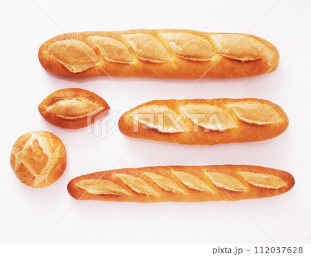 フランスパンの断面 112037628