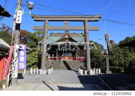 群馬県板倉町の雷電神社 群馬県板倉町の雷電神社 112038062