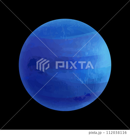 海王星のイラスト 112038116