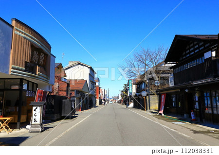 内蔵の町 増田の町並み風景 内蔵の町 増田の町並み風景 112038331