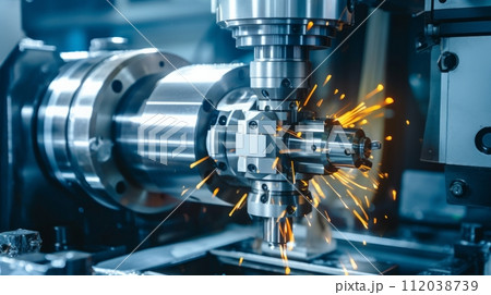 AI-generated content. The welding robots represent the movement in the automotive parts industry. Neural network AI generated art AI-generated content. The welding robots represent the movement in the automotive parts industry. Neural network AI generated art 112038739