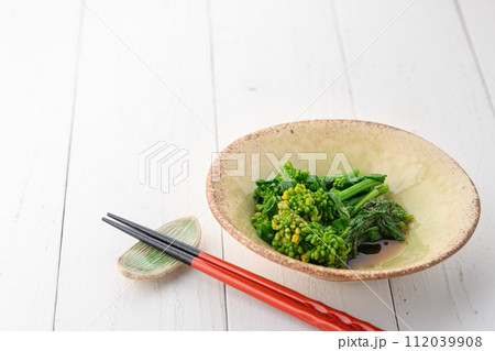 春の贅沢 菜の花のおひたし 春の贅沢 菜の花のおひたし 112039908