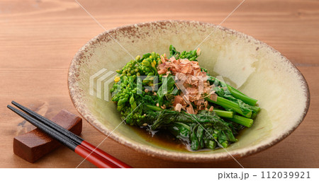 春の贅沢 菜の花のおひたし 112039921