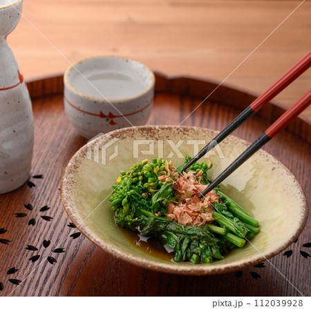 春の贅沢 菜の花のおひたし 春の贅沢 菜の花のおひたし 112039928