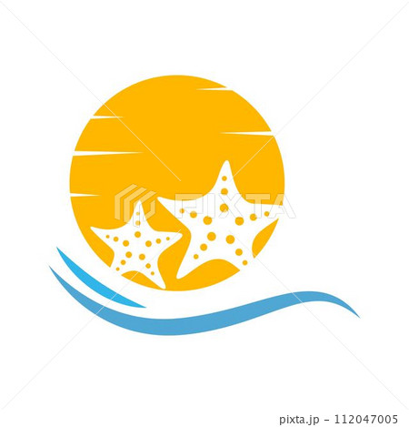 Starfish icon logo design Starfish icon logo design 112047005