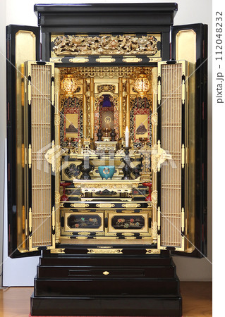 浄土真宗本願寺派 西本願寺用の金仏壇 浄土真宗本願寺派 西本願寺用の金仏壇 112048232