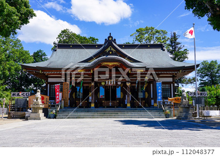 忠臣蔵の赤穂大石神社(兵庫県赤穂市) 忠臣蔵の赤穂大石神社(兵庫県赤穂市) 112048377