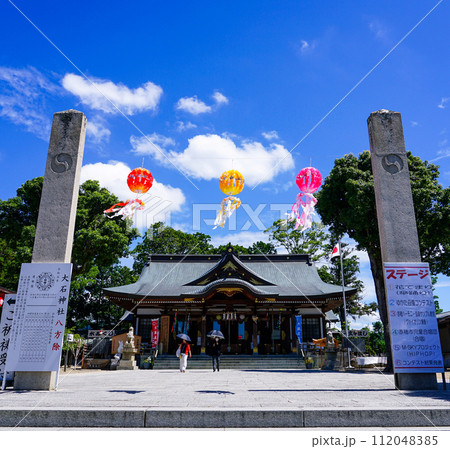 忠臣蔵の赤穂大石神社(兵庫県赤穂市) 忠臣蔵の赤穂大石神社(兵庫県赤穂市) 112048385