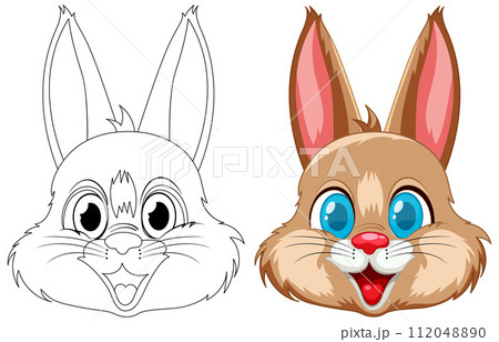"Cheerful Rabbit: From Sketch to Illustration" 112048890