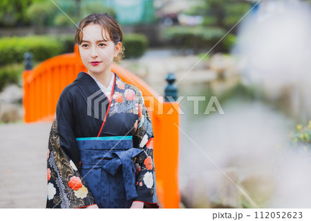 着物 袴　桜　 112052623