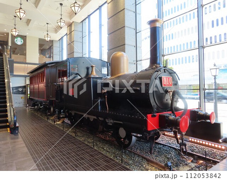 横浜みなとみらいにあるシァル桜木町にある旧横濱鉄道歴史展示、日本最古の機関車 112053842