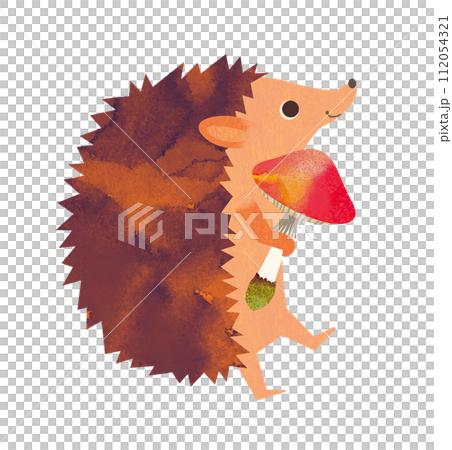 かわいいハリネズミ かわいいハリネズミ 112054321