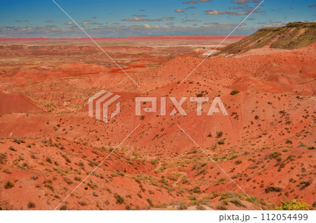 Barren Hostile Landscape Painted Desert Northern Arizona 112054499