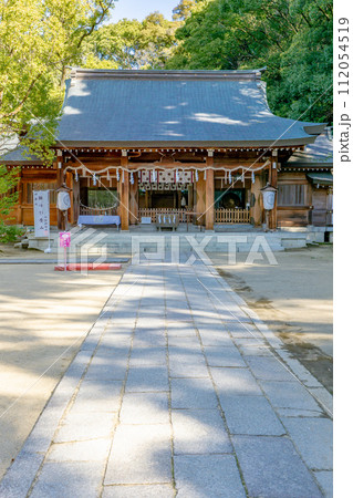 大阪府四條畷市南野の四條畷神社(楠公さん) 拝殿 大阪府四條畷市南野の四條畷神社(楠公さん) 拝殿 112054519