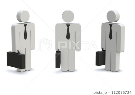 White Stickman - Business White Stickman - Business 112056724