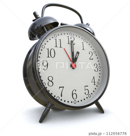 Black Alarm Clock Black Alarm Clock 112056776