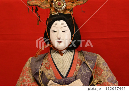 江戸時代後期の雛人形 江戸時代後期の雛人形 112057443