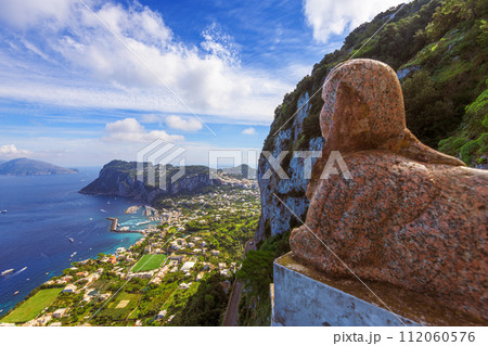Capri, Italy from Above 112060576