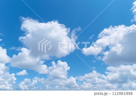 White Clouds on a cloudy sky White Clouds on a cloudy sky 112061998