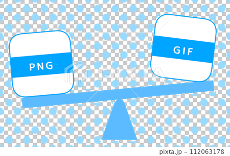 檔案大小比較(PNG 和 GIF) 檔案大小比較(PNG 和 GIF) 112063178