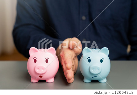 Division of the family budget. Divorce proceedings. Splitting bank accounts, investments, and debts. Financial separation. Utilizing mediation 112064218