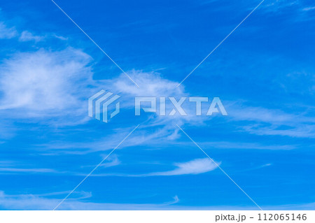 【夏素材】夏空イメージ【長野県】 112065146