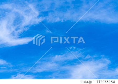 【夏素材】夏空イメージ【長野県】 112065158