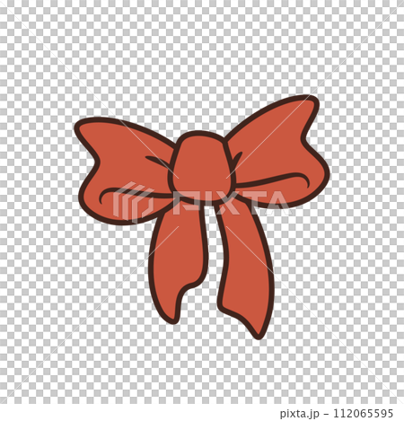 Isolated gift bowknot icon 112065595