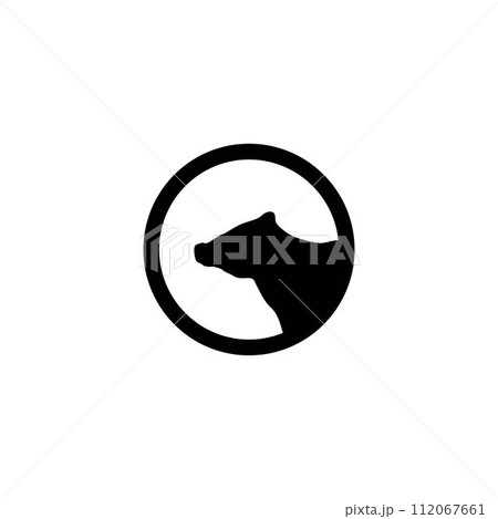 black cow logo vektor template black cow logo vektor template 112067661