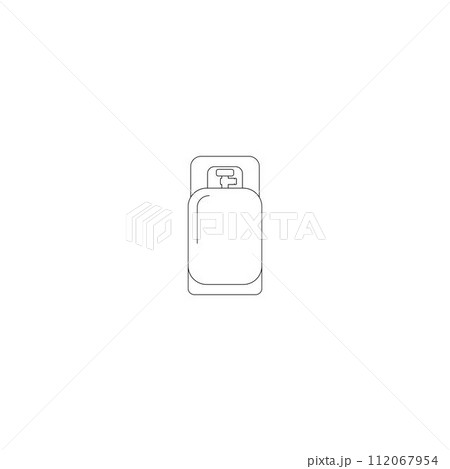 Gas Cylinder Icon Gas Cylinder Icon 112067954