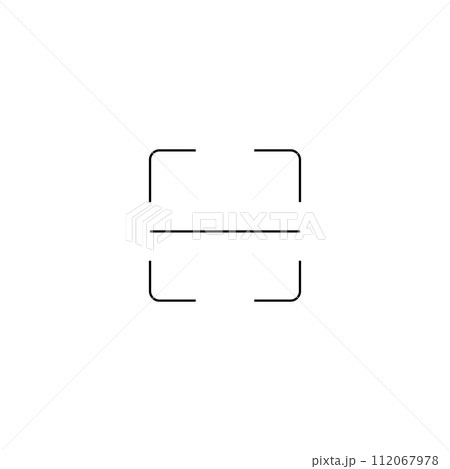 Vector QR code Vector QR code 112067978