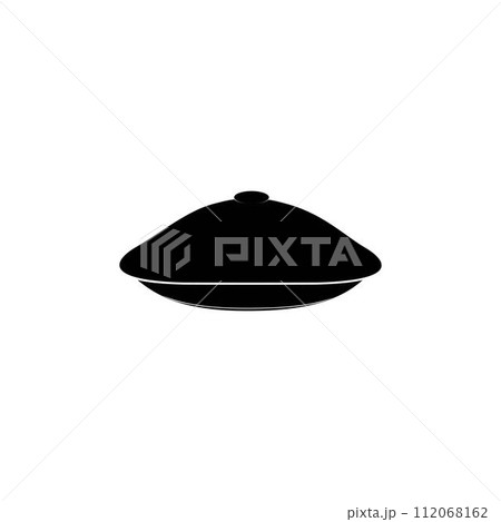 flat hat logo 112068162