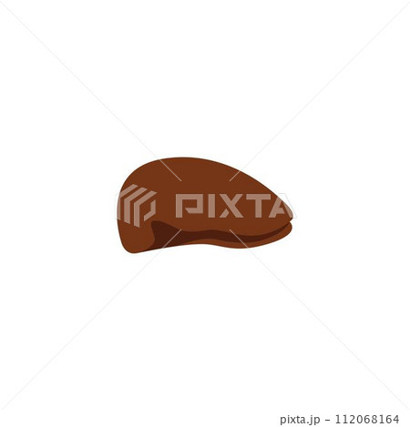 flat hat logo 112068164