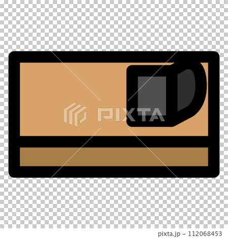 Color work tool single item icon Planer 112068453