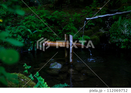 The Butchart Gardens famous gardens of Butchert on Victoria Island. Japanese garden Canada. High quality 4k footage 112069752