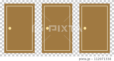 three doors three doors 112071338