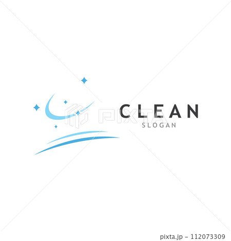 Cleaning logo, cleaning protection logo and house cleaning logo.With a template illustration vector design concept. Cleaning logo, cleaning protection logo and house cleaning logo.With a template illustration vector design concept. 112073309