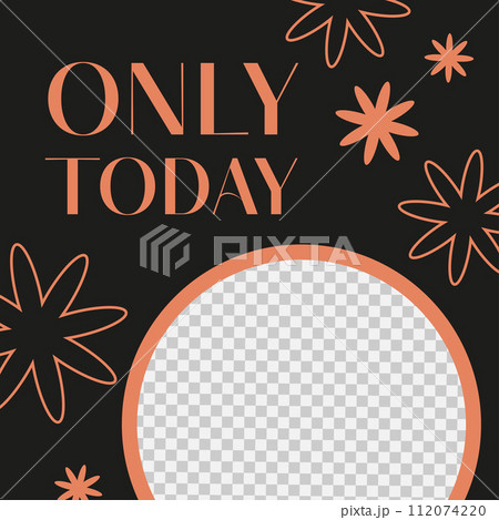 Only today, special offer for customers vector Only today, special offer for customers vector 112074220