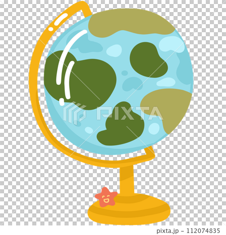 illustration of school globe illustration of school globe 112074835