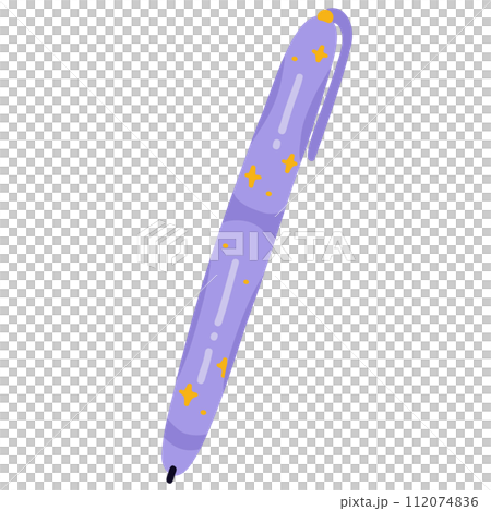 illustration of a pen illustration of a pen 112074836