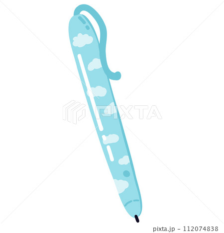 illustration of a pen illustration of a pen 112074838