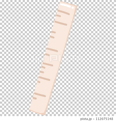 Ruler Stationery Illustration Ruler Stationery Illustration 112075148