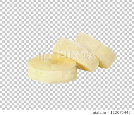 野菜・食材 果物 バナナ 構図 俯瞰 野菜・食材 果物 バナナ 構図 俯瞰 112075443