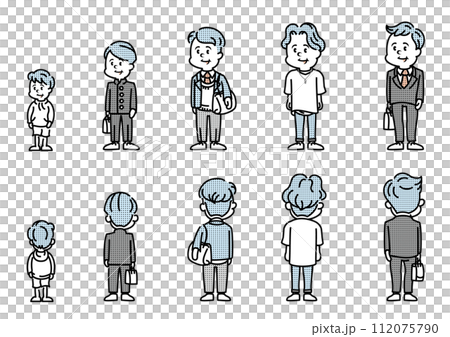 Men's illustration 112075790